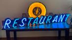 Vintage neon verlichting Restaurant | horeca bar industrieel, Gebruikt, Ophalen