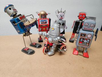 Verzameling Robots. beschikbaar voor biedingen