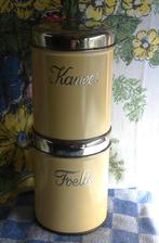 kruidenbusje/ voorraadbus kruiden/ kaneel en foelie bus, Antiek en Kunst, Ophalen of Verzenden