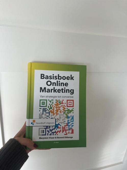 Marjolein Visser - Basisboek online marketing, Boeken, Economie, Management en Marketing, Zo goed als nieuw, Economie en Marketing