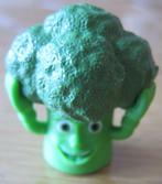 twee groente poppetjes van Lidl - broccoli en paprika, Verzamelen, Supermarktacties, Lidl, Ophalen of Verzenden