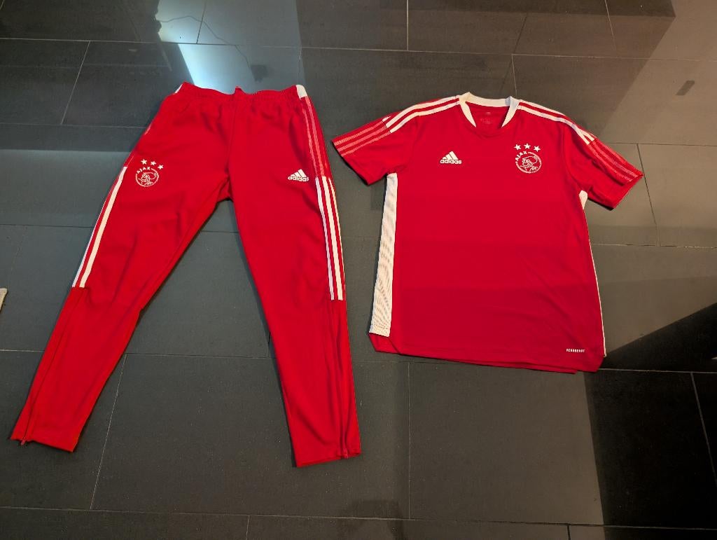 Adidas Ajax Pak Maat M, Maat 48/50 (M), Ophalen of Verzenden, Zo goed als nieuw, Voetbal