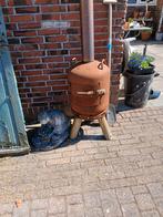 Prachtige tuinkachel met hoge pijp, Tuin en Terras, Tuinhaarden, Ophalen, Zo goed als nieuw