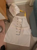 Keukenschort & koksmuts kind, Ophalen, Zo goed als nieuw, 110 t/m 116, Jongen of Meisje