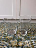 Menu vazen vaas glas 2 stuks, Huis en Inrichting, Woonaccessoires | Vazen, Ophalen, Zo goed als nieuw, Glas