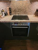 SIEMENS Keramische kookplaat met hetelucht oven., Ophalen of Verzenden, Inbouw, Keramisch, 4 kookzones