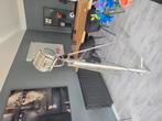 Mooie rofra lamp helemaal van aluminium, Huis en Inrichting, Ophalen of Verzenden, Zo goed als nieuw, E27 (groot), Led-lamp