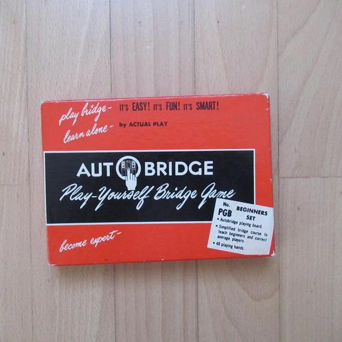 AutoBridge kaartspel (vintage uitvoering), Hobby en Vrije tijd, Gezelschapsspellen | Kaartspellen, Gebruikt, Ophalen