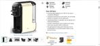 Efbe Schott multi compatibel koffieapparaat SC mcm 5000 CR, Afneembaar waterreservoir, Koffiemachine, Ophalen of Verzenden, Zo goed als nieuw