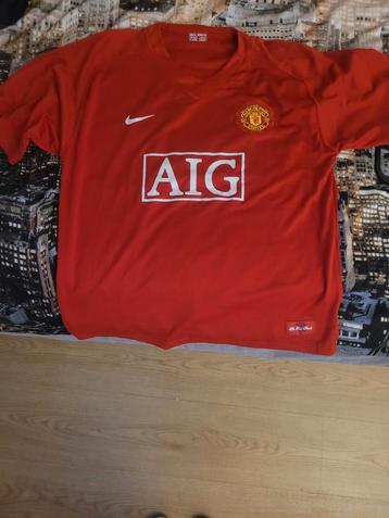 Zeldzaam man united shirt 2008 ronaldo