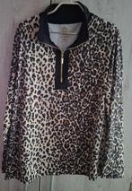 Patty brard panter print longsleeve xl, Kleding | Dames, Ophalen of Verzenden, Zo goed als nieuw, Maat 46/48 (XL) of groter, Bruin