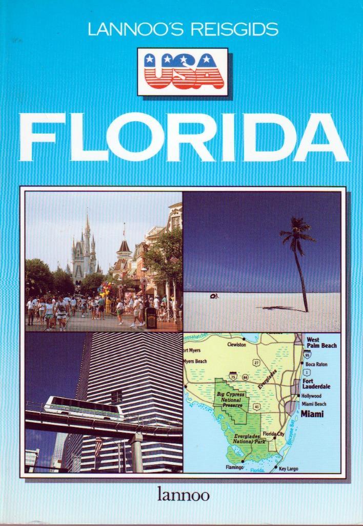 Florida Lannoo's reisgids, Boeken, Reisgidsen, Zo goed als nieuw, Reisgids of -boek, Europa, Overige merken, Ophalen of Verzenden