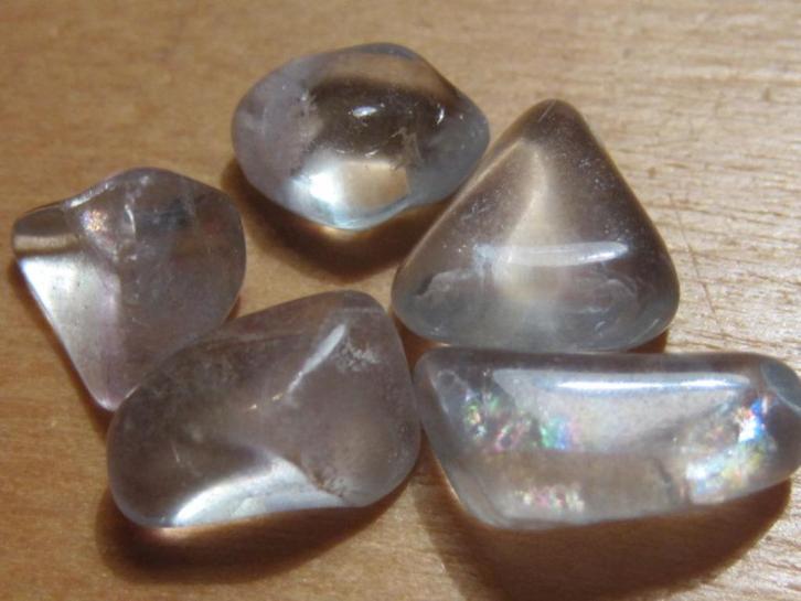 ede. 5 edelstenen OCEAANBLAUWE FLUORIET (5) zeldzaam, Sieraden, Tassen en Uiterlijk, Edelstenen, Nieuw, Verzenden