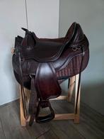 Edix Equis boomloos Western zadel met toebehoren - Maat M, Dieren en Toebehoren, Paarden en Pony's | Zadels, Ophalen, Zo goed als nieuw
