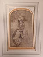 Poppe Damave - ets - terugkeer van de verloren zoon, Antiek en Kunst, Ophalen of Verzenden