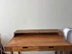 Massief Houten bureau, Ophalen, Zo goed als nieuw, Bureau