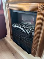 Elektrische schouw met ombouw, Ophalen of Verzenden, Zo goed als nieuw, Vrijstaande haard, Elektrische haard