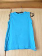 Basic mouwloos blauw katoenen shirt LOGG H&M mt 146 zgan, H&M, Ophalen of Verzenden, Zo goed als nieuw, Shirt of Longsleeve