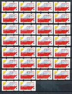 Nederland Automaatstroken 1/30 postfris Klussendorf 1989-93, Postzegels en Munten, Verzenden, Na 1940, Postfris