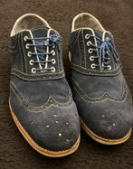 Johnston&Murphy blauwe suède brogues, Kleding | Heren, Schoenen, Ophalen of Verzenden, Zo goed als nieuw, Blauw