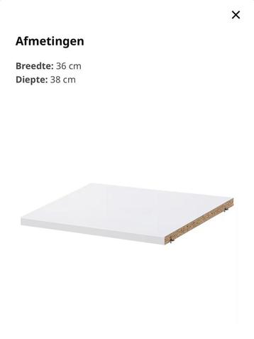 IKEA Billy planken wit  beschikbaar voor biedingen