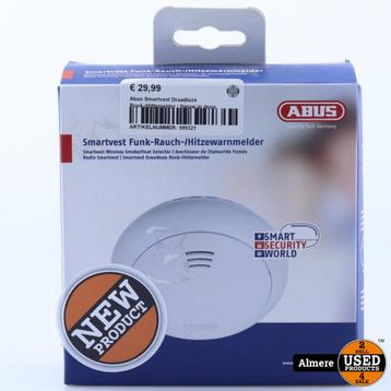 Abus Smartvest Draadloze Rook-/Hittemelder | Nieuw in doos beschikbaar voor biedingen
