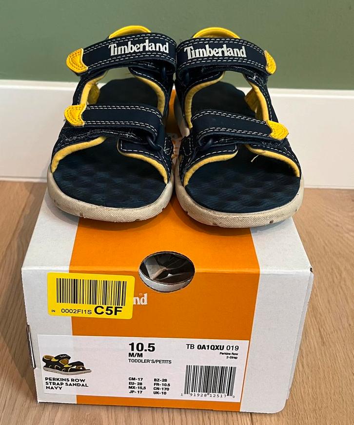 Timberland sandalen maat 28 zgan, Kinderen en Baby's, Kinderkleding | Schoenen en Sokken, Zo goed als nieuw, Overige typen, Jongen of Meisje