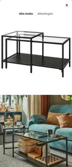 Ikea salontafel VITTSJO, Huis en Inrichting, Tafels | Salontafels, Ophalen, Gebruikt, 100 tot 150 cm, 50 tot 100 cm