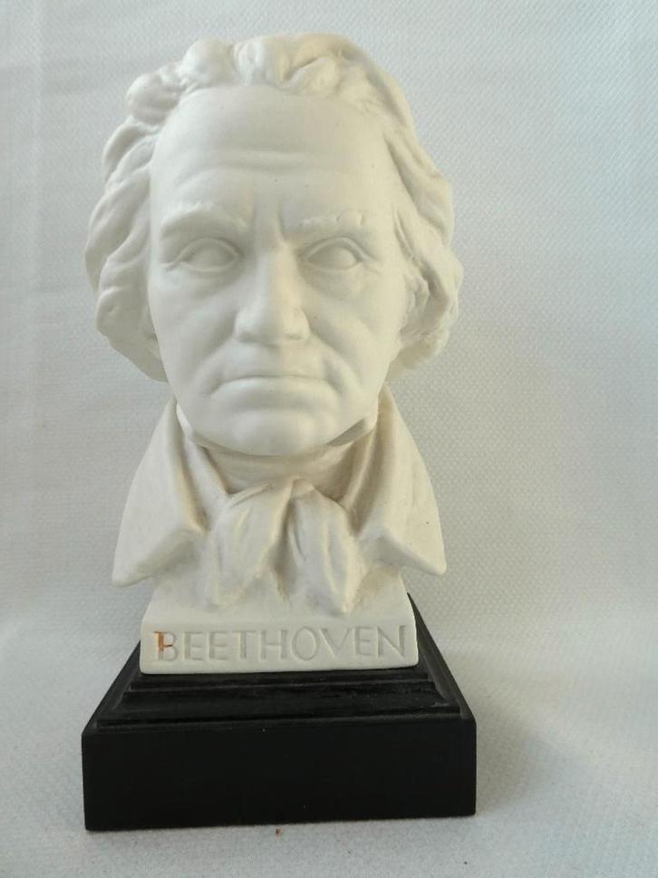Goebel Porselein Buste Beethoven, Antiek en Kunst, Kunst | Beelden en Houtsnijwerken, Ophalen of Verzenden