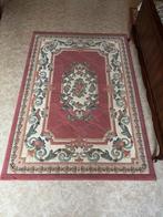 3 Vintage Tapijtjes Roze/Crème/Groen Bloemmotief, Ophalen, Gebruikt, 100 tot 150 cm, 150 tot 200 cm
