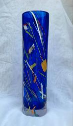 Jiri Beranek grote glazen vaas,Glass Atelier Beránek, Ophalen of Verzenden
