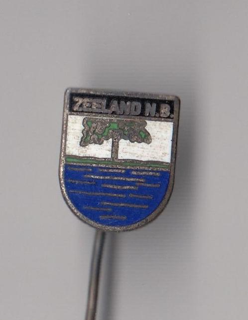 Zeeland Dorp Stadswapen Noord Brabant speldje, Verzamelen, Speldjes, Pins en Buttons, Gebruikt, Speldje of Pin, Overige onderwerpen