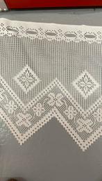 Valletje met ruiten, 46 cm x 2 m, Huis en Inrichting, Stoffering | Gordijnen en Lamellen, Wit, 150 tot 200 cm, Ophalen of Verzenden
