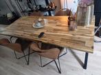 Tafel met stoelen! Verkocht!!, Huis en Inrichting, Tafels | Eettafels, Ophalen, 200 cm of meer, Zo goed als nieuw, Vijf personen of meer