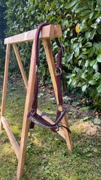 Bordeaux rood halster maat pony, Dieren en Toebehoren, Ophalen of Verzenden, Zo goed als nieuw, Overige soorten