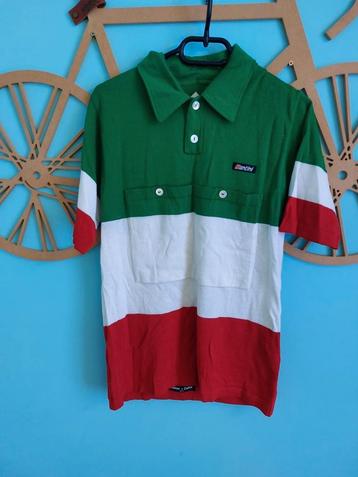 WIELERSHIRT SANTINI EROICA CAMPIONE ITALIA HERITAGE SERIE beschikbaar voor biedingen