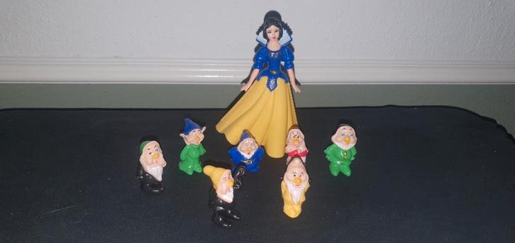 Sneeuwwitje & 7 Dwergen Figuren Set, Verzamelen, Poppetjes en Figuurtjes, Nieuw, Ophalen of Verzenden