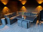 Lounge tuinset, Tuin en Terras, Tuinsets en Loungesets, Ophalen, Kunststof, Bank, Zo goed als nieuw