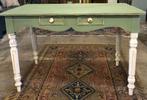 Franse keukentafel, brocante tafel, Ophalen, Gebruikt, 50 tot 100 cm, Baambrugge