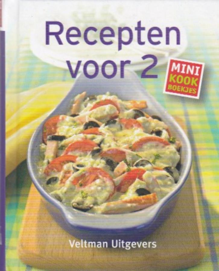 Recepten voor 2 Mini kookboekje, Boeken, Kookboeken, Zo goed als nieuw, Ophalen of Verzenden