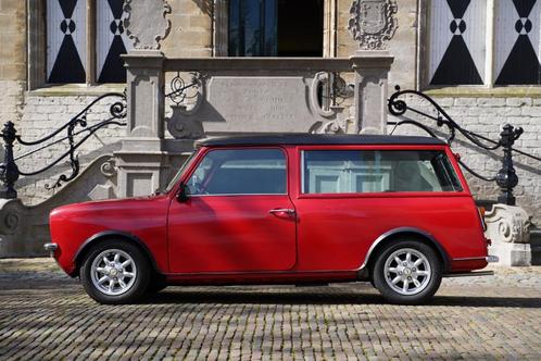 Ontzettend leuke Mini Clubman Estate 1978!, Auto's, Oldtimers, Particulier, Mini, Benzine, Stationwagon, Handgeschakeld, Rood