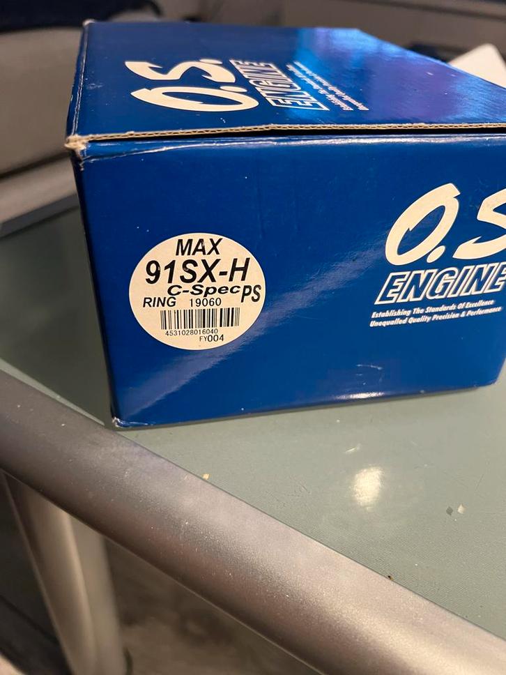 Nieuw OS Max 91SX-H Helikopter Motor, Hobby en Vrije tijd, Modelbouw | Auto's en Voertuigen, Nieuw, Overige typen, Overige merken