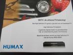 HUMAX IRHD - 5000C decoder met afstandsbediening, Ophalen of Verzenden, Gebruikt, Decoder