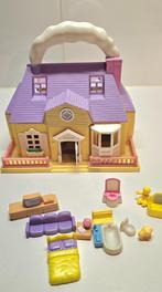 Blue box tiny dreams -huisje met inhoud- vintage 1993, Ophalen, Gebruikt
