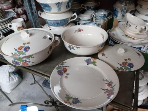 oude zijlstra servies van het merk p regout, Antiek en Kunst, Antiek | Servies los, Ophalen of Verzenden