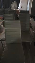 5 eetkamer stoelen, Huis en Inrichting, Stoelen, Ophalen, Gebruikt, Kunststof, Vijf, Zes of meer stoelen