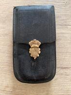 antieke sigarenkoker met gouden slotje, Antiek en Kunst, Ophalen of Verzenden, Goud