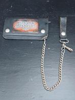 Harley Davidson Portemonnee met Ketting - Gedragen, Zwart, Overige typen, Ophalen of Verzenden, Harley Davidson