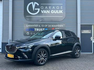 Mazda CX-3 2.0 SkyActiv-G 120PK GT-M Automaat Navi,Clima,Cru beschikbaar voor biedingen