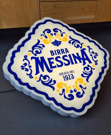 Birra Messina Sicilian LED Lichtreclame  beschikbaar voor biedingen